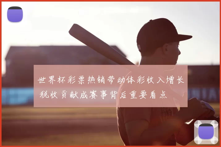 世界杯彩票热销带动体彩收入增长 税收贡献成赛事背后重要看点