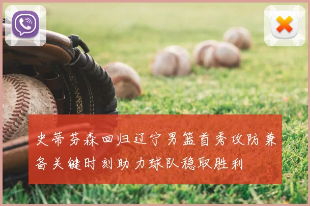 史蒂芬森回归辽宁男篮首秀攻防兼备关键时刻助力球队稳取胜利