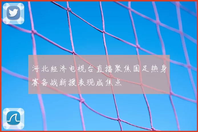 河北经济电视台直播聚焦国足热身赛备战新援表现成焦点